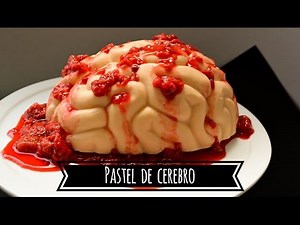 Pastel de Cerebro | Braincake | Pastel Zombie