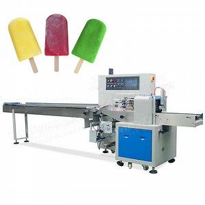 Automatic Ice Lolly /Popsicle Flow Wrap Packing Machine