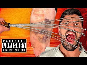 Creating the Worst CAT O' NINE TAILS WHIP Injury of all Time *BODY DESTROYED*