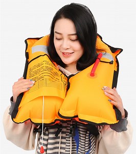 [Hot Item] Adult Automatic Inflatable Life Jacket Portable Fishing Swim Suit Pfd for Sale