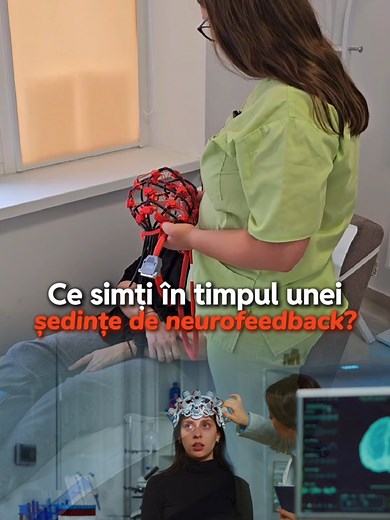 ❌️ Nu, neurofeedback nu doare. Casca aplicată pe cap măsoară semnalele bioelectrice ale creierului, la fel cum un termometru măsoară temperatura corpului fără a produce modificări asupra ei. Este o terapie noninvazivă, relaxantă, potrivită atât pentru adulți, cât și pentru copii. 👇 Lasă-ne în comentarii întrebările pe care le ai legate de terapie. #neurofeedback #creier #brainmapping
