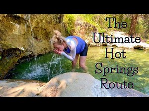 The Ultimate Hot Spring Route You Can DRIVE! (S2D2 Bikepacking)