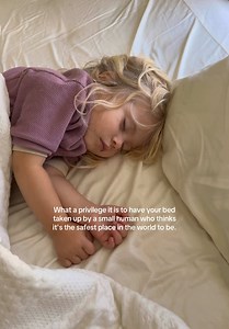 The Privilege of Sleeping with a Small Human