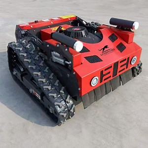 [Hot Item] Hot Top Small Crawler Remote Control Robot Lawn Mower Farm Grass Blade Automatic Weeder 550mm 600mm 800mm Slope Zero Turn Commercial Lawn Mower CE Wholesale