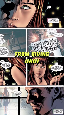 Mary Jane cheats on Spider-Man with Iron Man?