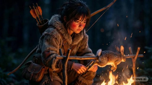 Elioaré's Forest Adventures: Firelight and Fur