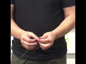 Lock nut wire connector installation