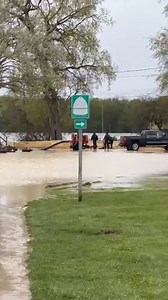 KWQC Cyle Dickens is live in Camanche, Iowa at 4th Ave. and 3rd St. as crews are working to repair a portion of the levee after it breached this morning. | KWQC TV6 News