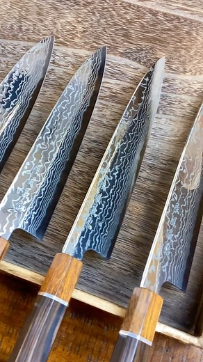 ✨Super Steel✨Hayate ZDP-189 Super High Carbon Stainless Steel Suminagashi Knife Series🔪 . . #yoshihirocutlery #zdp189steel #zdp189knives #zdp189 #suminagashi #gyutoknife #kiritsukeknife #kiritsuke #madeinjapan #highend #chef #chefknifes #topchef #masterchef #culinary #stainlesssteel | Yoshihiro Cutlery