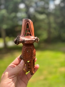 Whimsical Cottonwood Bark Fairy House - Etsy UK