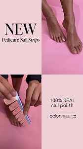 Your dream manicure is just three steps away: Peel. Press. Perfect! Color Street is 100% real nail polish in a flexible strip that lasts up to 10 days. No tools, no drying time—just effortless beauty in minutes. | Color Street