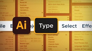 Understanding the Adobe Illustrator Menus - Type
