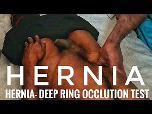 Hernia examination | Deep ring occlution test | Hello season 2