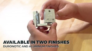 Summit Doorware Kawneer Pivot Door Hinge Set | Top and Bottom Set | Aluminum Finish | Right or Left Hand Options | Heavy Duty Commercial Door Hardware for Storefront Doors