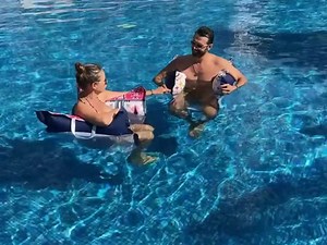 Amazon.com : 2-Pack Fabric Pool Floats Adults - XL Large Size Inflatable Swimming Pool Floaties with Pump, Parentswell 4in1(Chair, Raft, Saddle, Drifter) Pool Float for Adults : Patio, Lawn & Garden