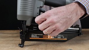 NuMax Pneumatic 16-Gauge 2-1/2 in. Straight Finish Nailer SFN64