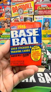 1986 Fleer Baseball Pack #hotgarbage #junkwaxsal #packopening #86fleerbaseball | Junk Wax Sal