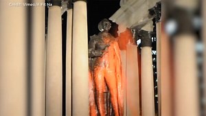 Sir John A. Macdonald statue vandalized in Montreal by activists