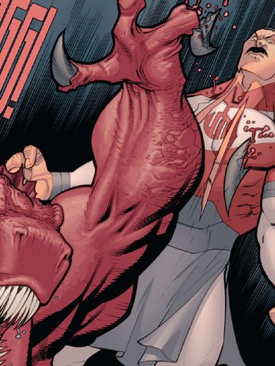 Dinosaurus vs Thragg: La Gran Batalla en Invencible