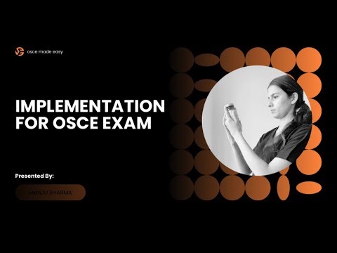 “OSCE Implementation Guide | Step-by-Step Preparation for Nurses”