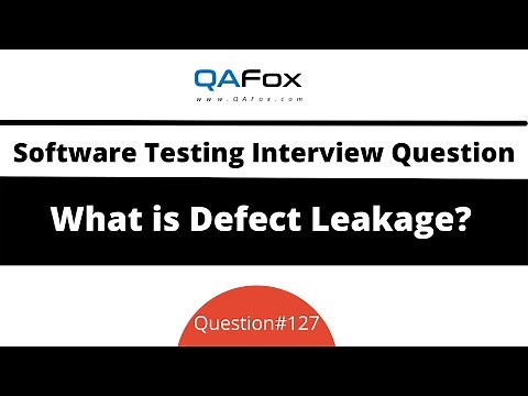 What is Defect Leakage? (Software Testing Interview Question #127)