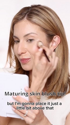 Cream blush is a beautiful texture, especially on dry or mature skin. It gives a healthy, glow from within look to the skin. Linking a few of my favorite formulas. Comment LINKS and I’ll send them to your DM. ✨ #lisajmakeup #blush #blushhack #blushbrush #creamblush #matureskin #glowyskin #naturalmakeup #dewyskin #dewyskinmakeup #maturebeauty #beautytips #beautytip #beautytricks #beautyhack #muatips | Lisa J Makeup