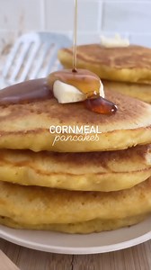 If you love cornbread, you’ll want to make this cornmeal pancake recipe! Fluffy stacks are infused with a rustic charm, blending wholesome cornmeal goodness for a classic breakfast staple. One of the mans favorites! Ingredients 1 1/4 cup all purpose flour 3/4 cup cornmeal 2 Tbsp sugar 1/2 tsp baking soda 1/2 tsp baking powder 1 1/4 cup milk 2 eggs 3 Tbsp butter, melted 1/4 tsp salt Full recipe @ https://homemadeheather.com/cornmeal-pancake-recipe/ 📸 screenshot the link! | Homemade Heather