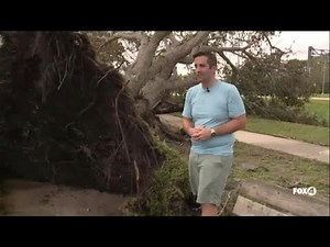 Destruction in Downtown Venice after Hurricane Ian