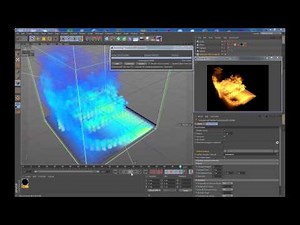 Урок CINEMA 4D TurbulenceFD Fluid Emitter обзор