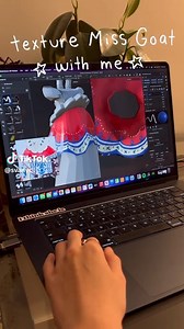 Join BFA 3D Animation and Visual Effects student Natlo as she textures her character 'Miss Goat' in Adobe Substance 3Dart Painter! #3danimation #3dsubstancepainter #charactermodeling #adobesubstance3d #sva #schoolofvisualarts #svanyc #svastudent #arts #visualarts | School of Visual Arts