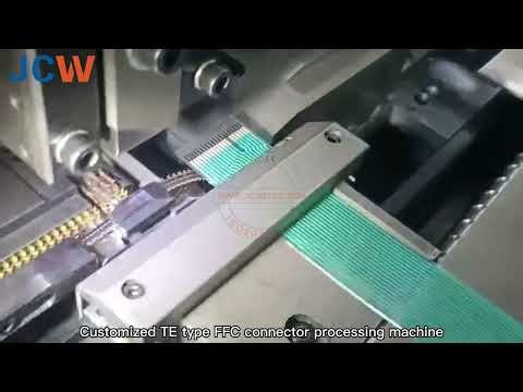 How to crimp TE type FFC connector | JCWelec