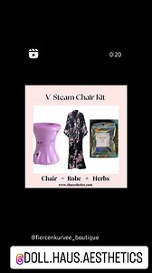 Portable Vaginal Spa The Doll Haus V-Steam is a portable vaginal spa...
