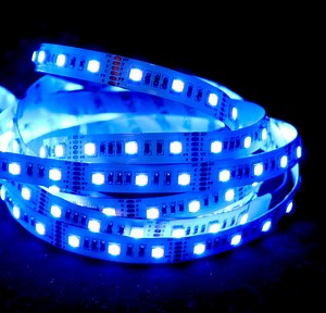 [Hot Item] Ce&RoHS 5 Chips in One LED Strip RGB CCT LED Flexible Strip Light 12V/24V LED Linear Lighting