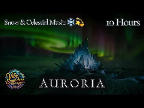 A U R O R I A | Snow & Celestial Ambient Music for Sleep, Study & Reflection [4K | 10 Hours]