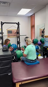 Healing is hard work. Dr. Tamra Wroblesky and her patient Tim are supporting each other in their healing journey and having some fun while they are at it! #innerdynamics #innerdynamicspt #pt #getpt1st #physicaltherapy #pelvichealth #pelvicpain #support #healingjourney #teamwork | Inner Dynamics Physical Therapy
