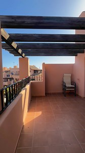 ‼️REDUCED PENTHOUSE ON MAR MENOR GOLF RESORT‼️ Check out this amazing penthouse apartment on Mar Menor Golf Resort! Link to our website and video tour below ⬇️ https://murciaservices.com/.../msr-za432mm-2-bed.../# 💶169,000€💶 💷142,050 GBP💷 ☀️2 bedrooms and 2 bathrooms including en-suite in the master bedroom ☀️Fully fitted kitchen with breakfast bar ☀️Large terrace ☀️Open living and dining area ☀️Air conditioning ☀️Communal pool and gardens ☀️24 hour security ☀️Private parking space ☀️Fully f