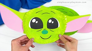 1.8K views · 49 reactions |  Yoda Paper Plate Craft ✂️ Get the template on the blog | Simple Everyday Mom | Facebook