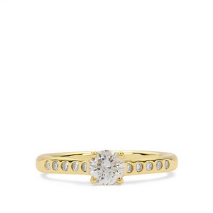 Diamond Ring in 18K Gold 0.64ct