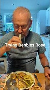 our first taste of Denbies Rose wine