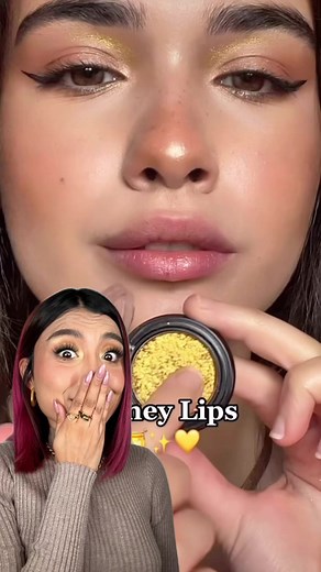 Honey Lips 🍯🥇¡El hack para labios viral que si o si necesitas recrear! 😱 #PinkAdicction #PinkUp #Cosmetics #Beauty #Makeup #LipOil #Lips #MagicLipOil | Pink Up Cosmetics