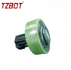 [Hot Item] Electric Motor Wheel Planetary Single Drive Wheel 400W Agv Drive Wheel with Brake with Servo Motor for Automatic Guided Vehicle Back Pack Agv (TZDL-400-PT-BK)