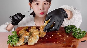 sailfin sandfish [eating show] #asmr #asmrfood #asmrvideo #asmrsounds #อาหาร #กิน | ASMR อาหาร