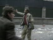 Ceausescu and wife shot by firing squad / aftermath; b) ROMANIA:...