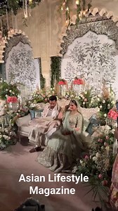 Here is the first look at the bride and groom on the wedding day. #kubrakhan #GoharRasheed #kubrakhanwedding #rukhsati #celebritywedding #Asianlifestylemagazine | Asian Lifestyle Magazine