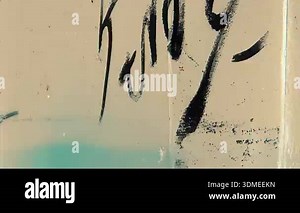 Animated Grunge Texture Overlay Background, Old Film, Analog Lo-Fi effect