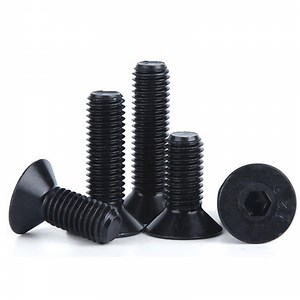 [Hot Item] DIN7991 Hex Socket Flat Head M2 M25 Countersunk Bolt Steel 188 Alloy M5 DIN 7991 Screw