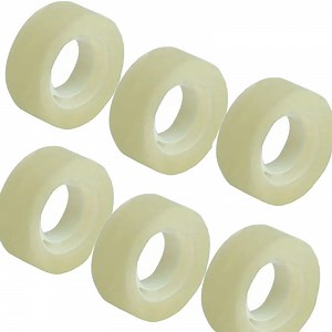 [Hot Item] Customized Logo Invisible Adhesive Translucent Stationery Tape for Correction Labeling