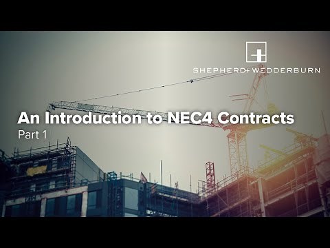 Construction & Infrastructure Webinar Series: An Introduction to NEC4 Contracts