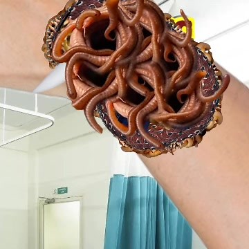 Soothing ASMR video featuring armpit massage treatment and relaxing sounds #asmr #animation part 1 | Viral Cyc