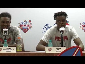 Arizona Basketball Press Conference - Tommy Lloyd, Cedric Henderson Jr, Adama Bal.